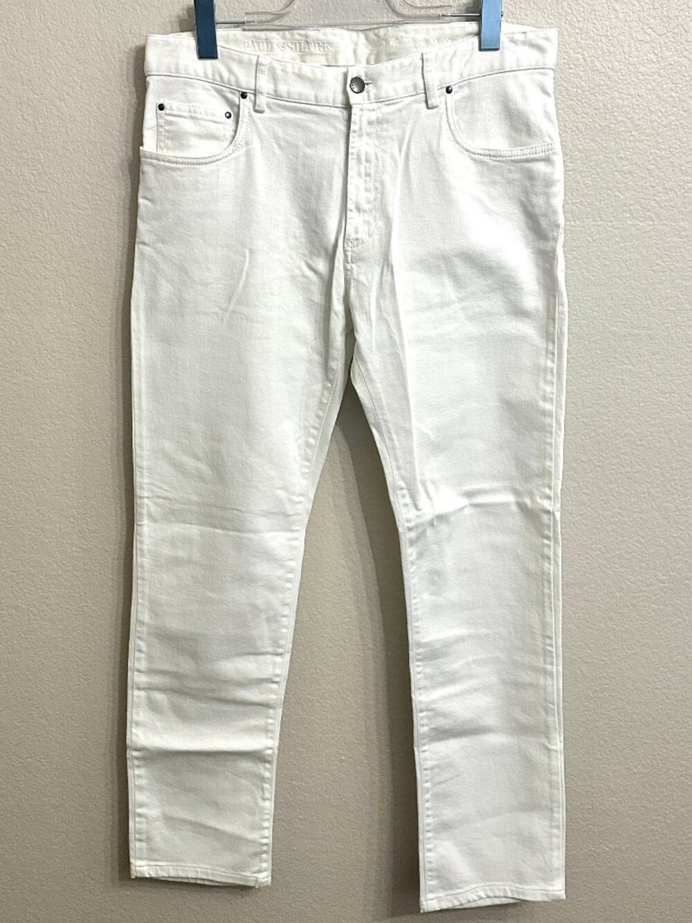 Paul & Shark Yachting White Denim Jeans Size 34
